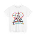 Disneyland Castle Characters Graphic Tee — "The Happiest Place on Earth" T-Shirt
