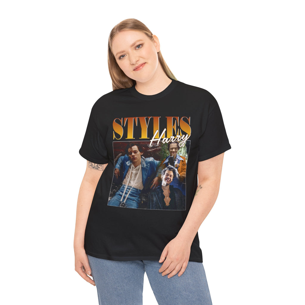 Styles Harry Graphic Tee — Vintage Band Photo T-Shirt