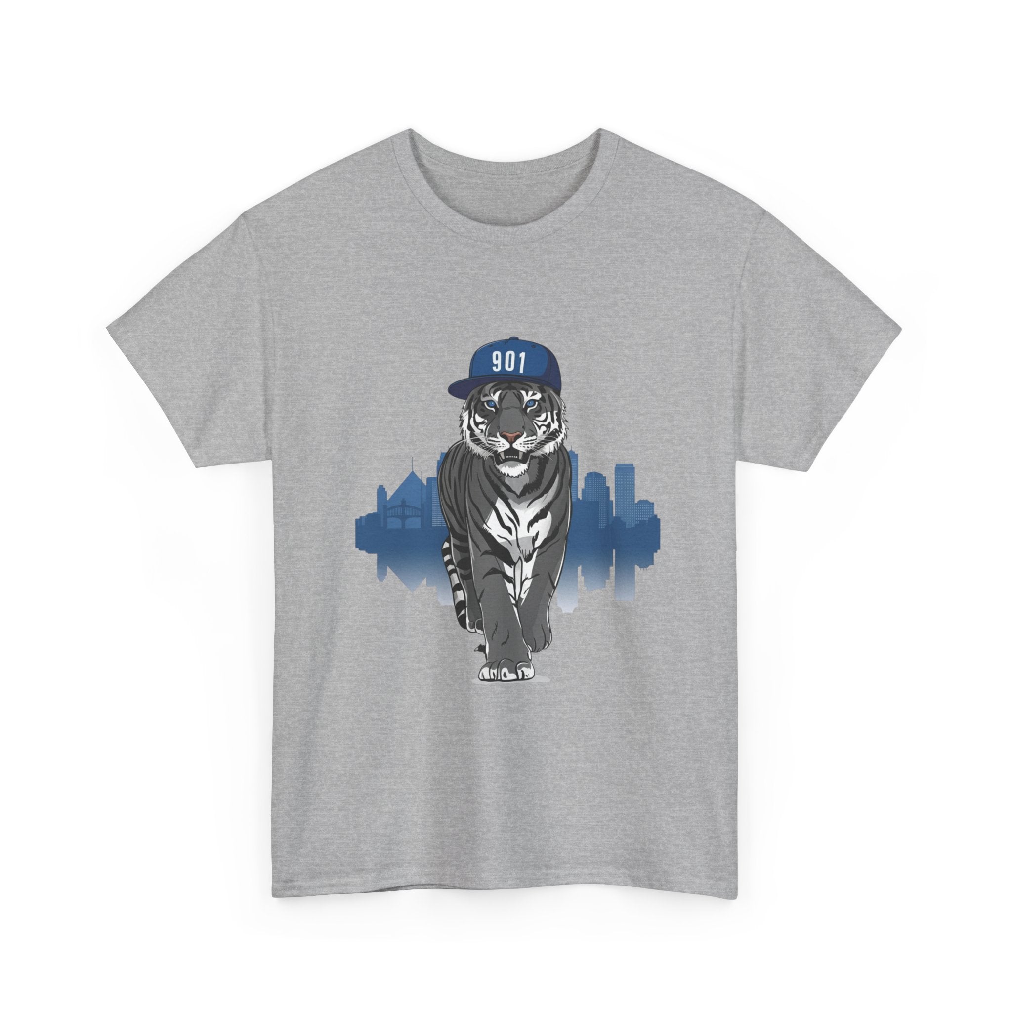 901 Tiger City Skyline T-Shirt — Streetwear Graphic Tee