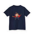 Doctor Strange Graphic Kids Tee — Cute Little Sorcerer with Red Cape Graphic