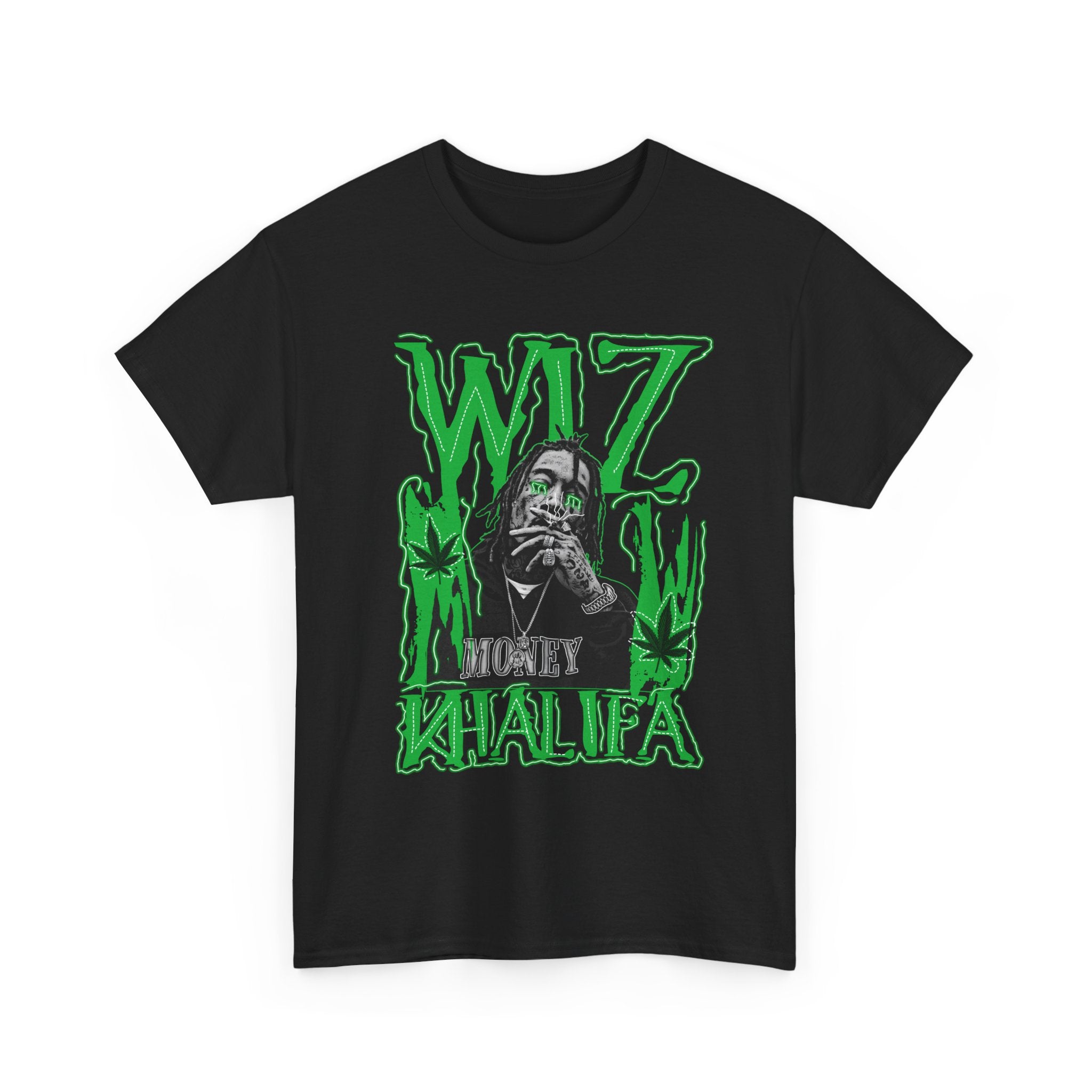 Wiz Khalifa Green Smoke Graphic Tee
