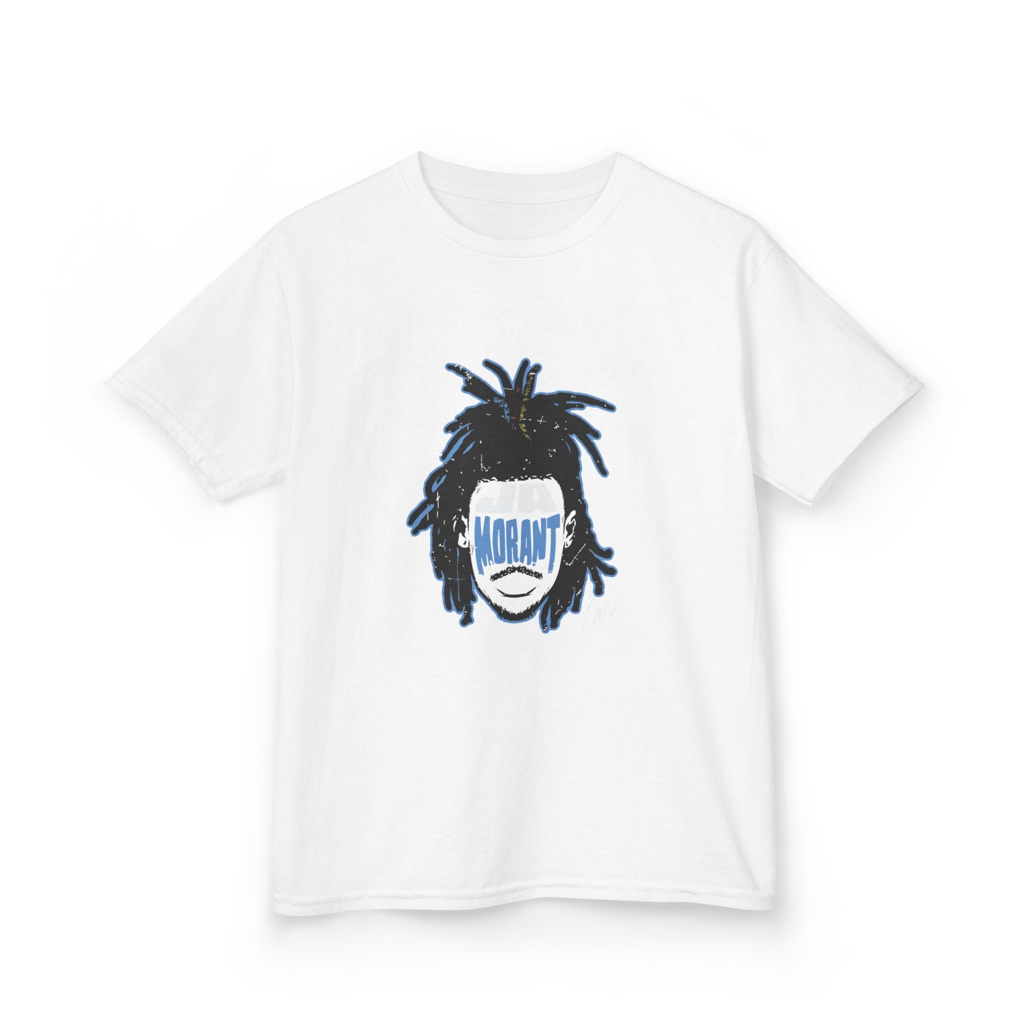 Kids Tee — 'Morant' Dreads Basketball Fan Shirt