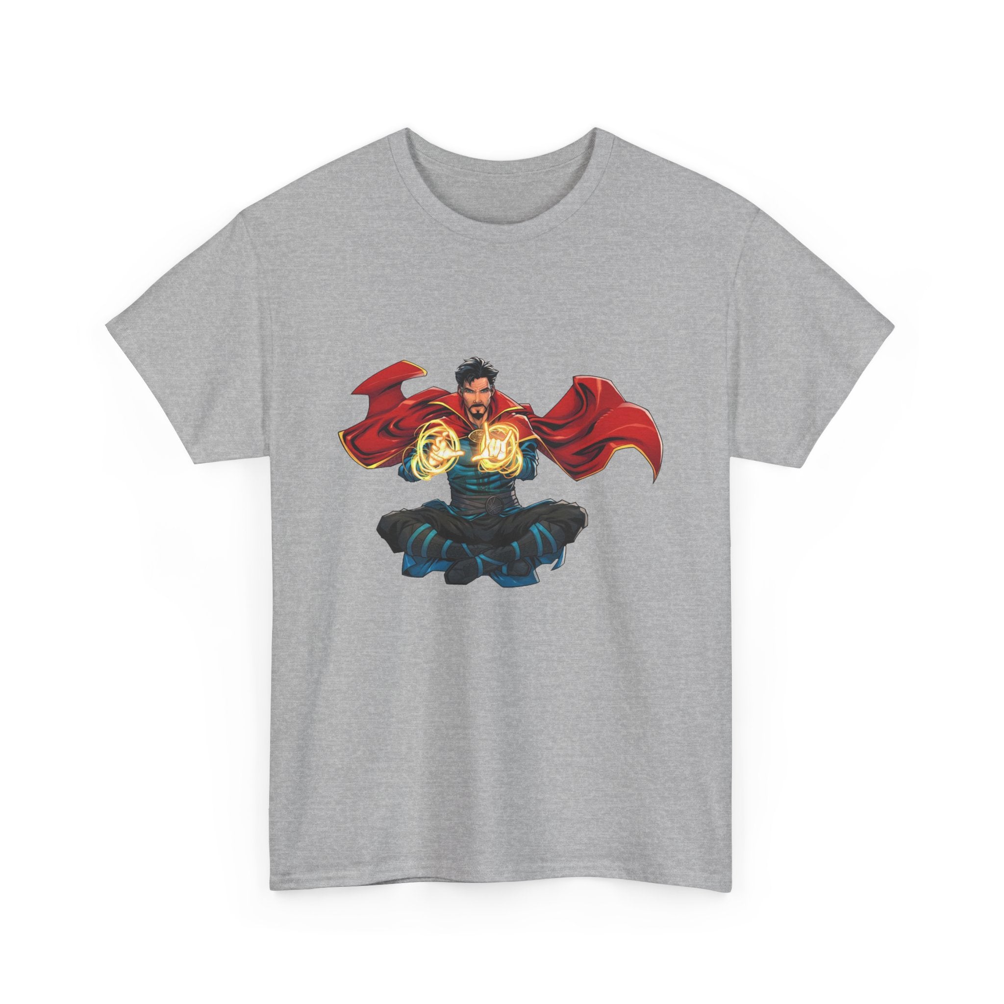 Doctor Strange Graphic Tee — Meditating Wizard with Magic Orbs Graphic T-Shirt