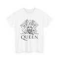 Queen Band Crest T-Shirt — Vintage Rock Logo Tee