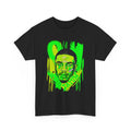 Jayson Tatum T-Shirt — Neon Green Portrait Graphic Tee