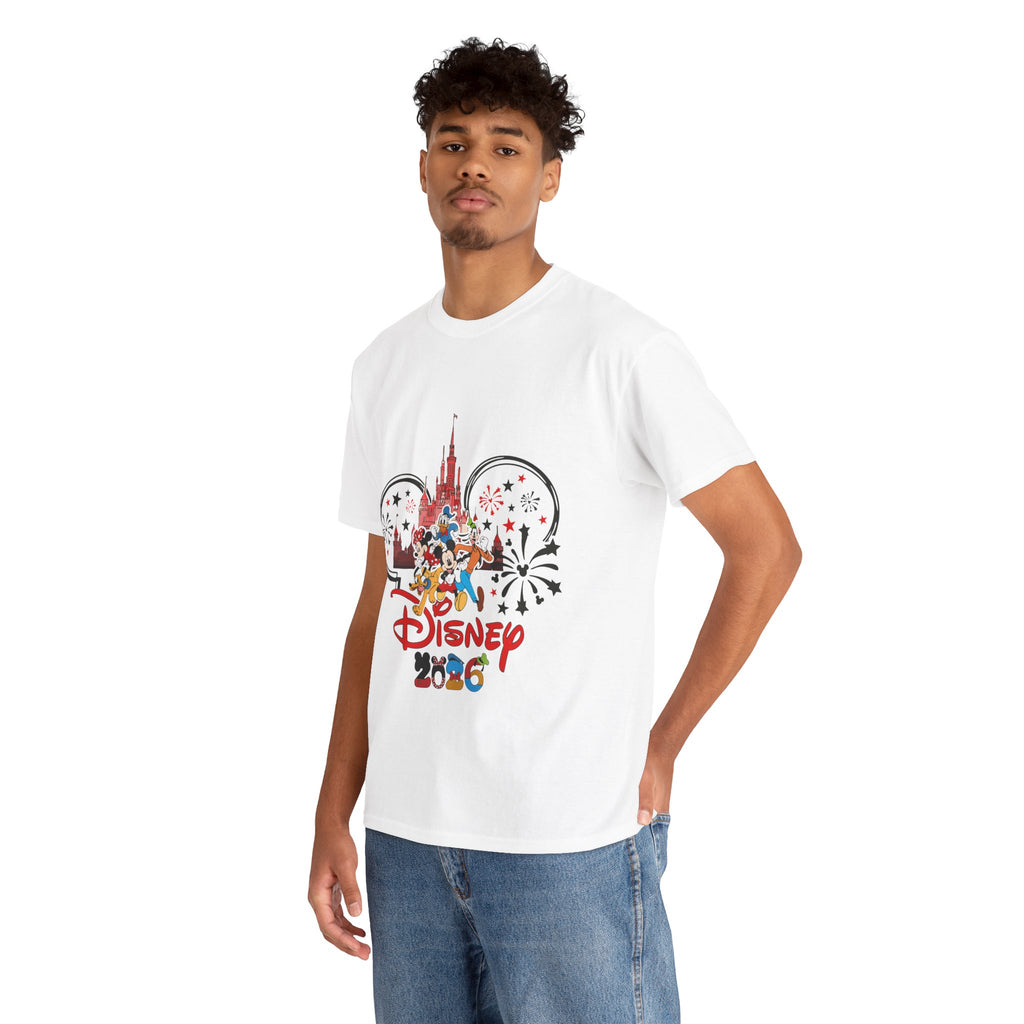 Disney 2026 Castle & Characters Graphic Tee