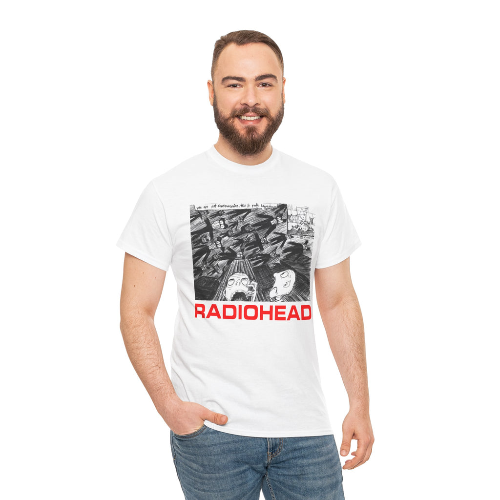 Radiohead Graphic Tee — Album Art Band Shirt
