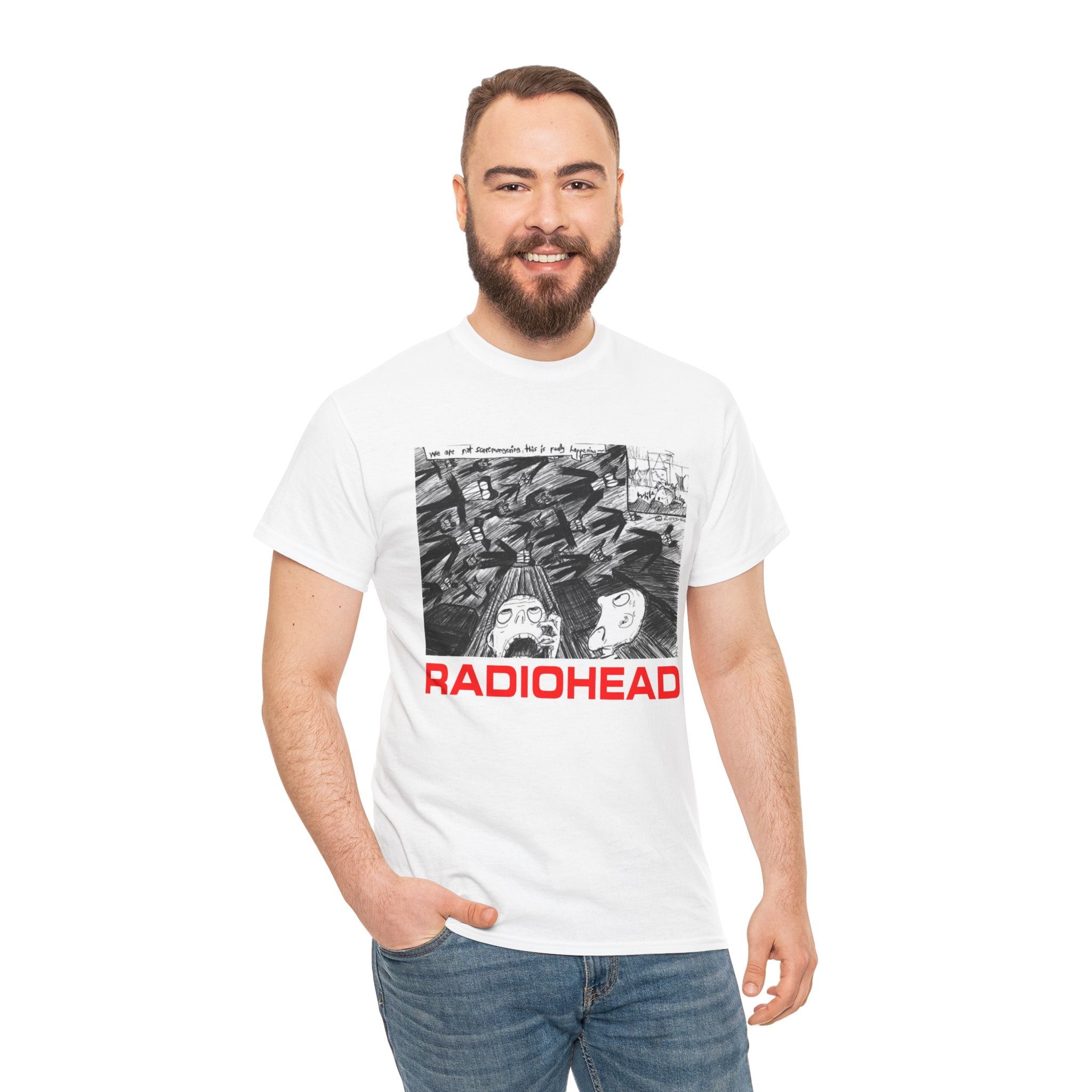 Radiohead Graphic Tee — Album Art Band Shirt