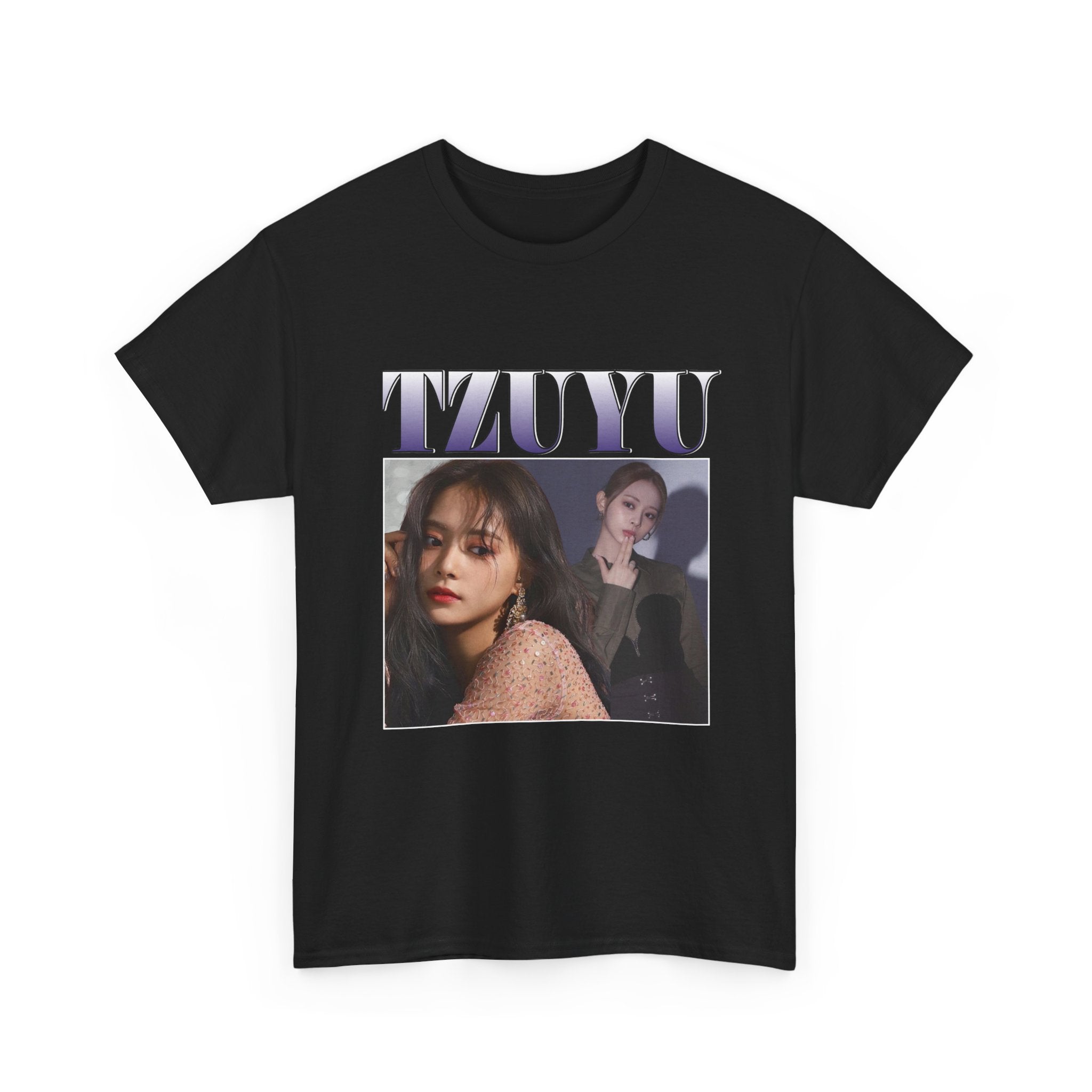 Tzuyu Photo Tee — K‑Pop Idol Fan Shirt