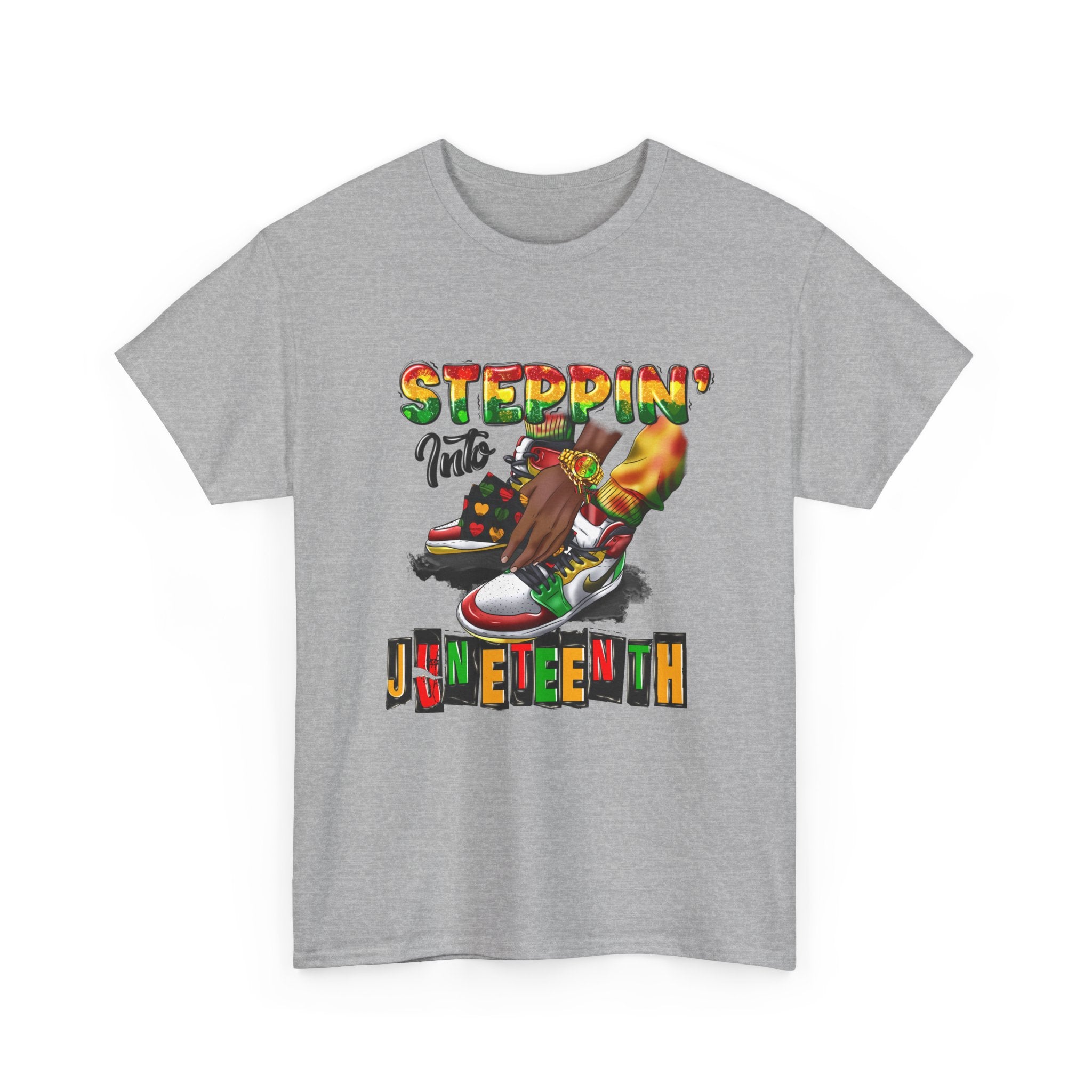 Steppin' Into Juneteenth Tee — Juneteenth Celebration Shirt
