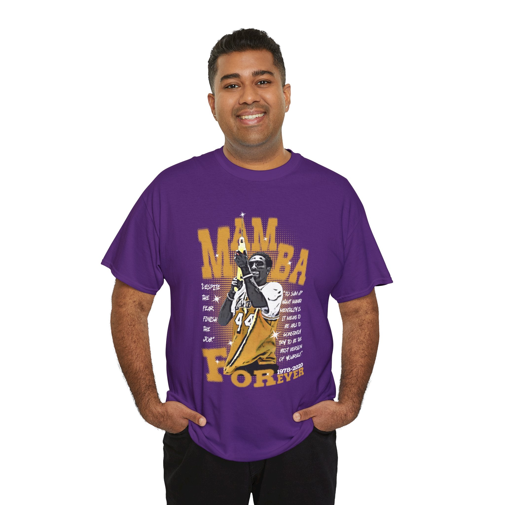 Mamba Forever Tee — Kobe Bryant Tribute Basketball T-Shirt