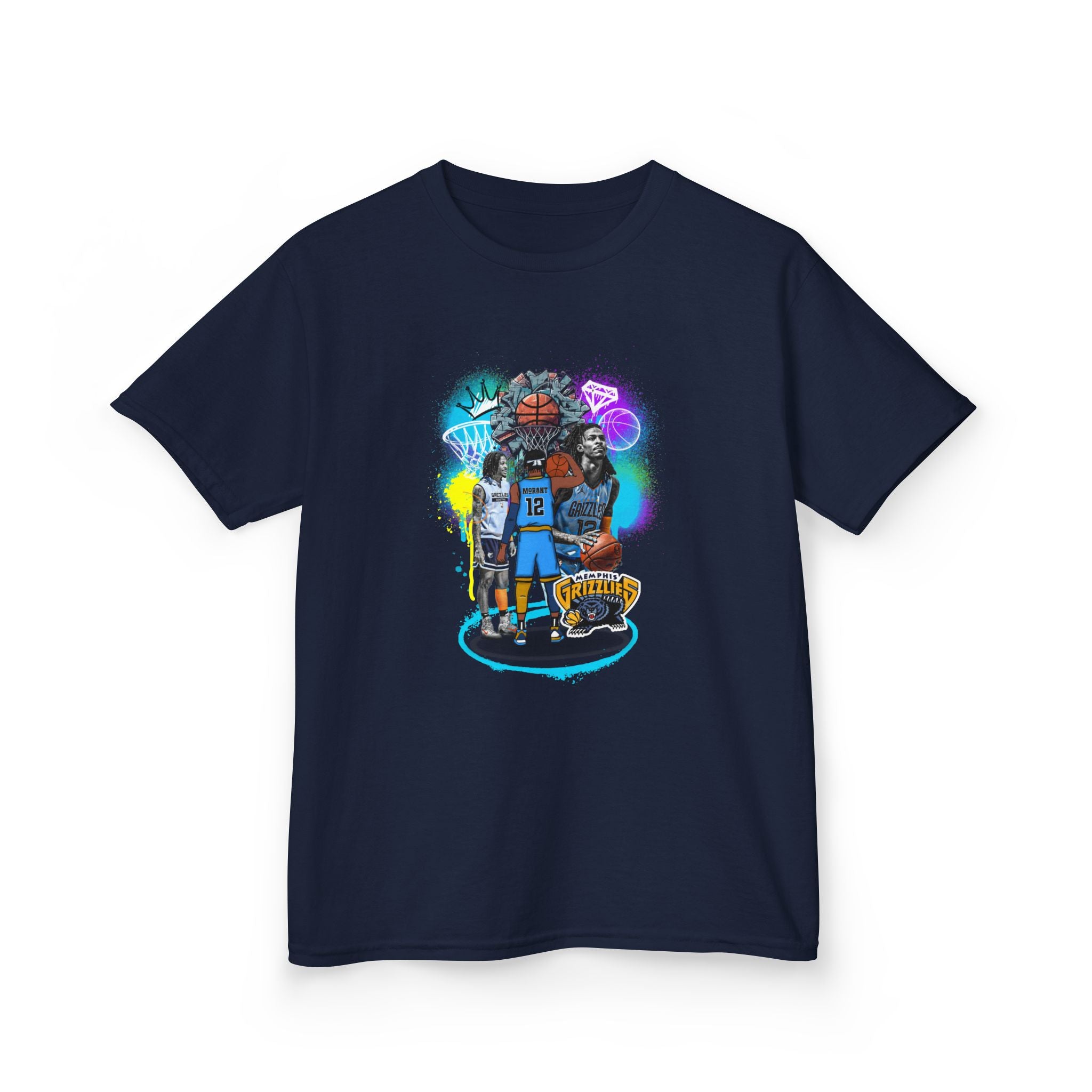 Kids Tee — Colorful Gamer Squad Graphic "Game On" Shirt