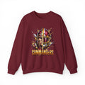 Commanders Football Crewneck Sweatshirt — Vintage Helmet Graphic