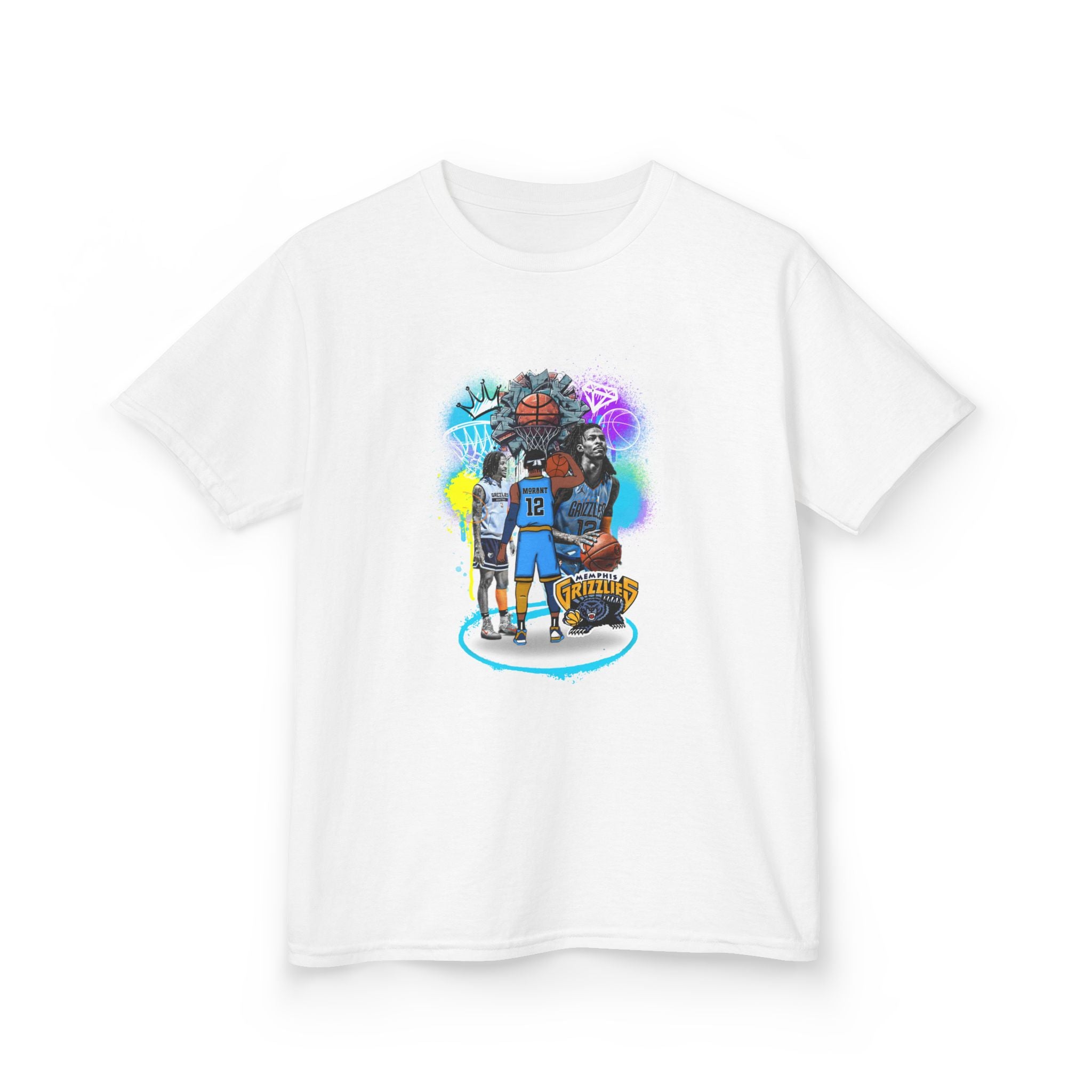 Kids Tee — Colorful Gamer Squad Graphic "Game On" Shirt