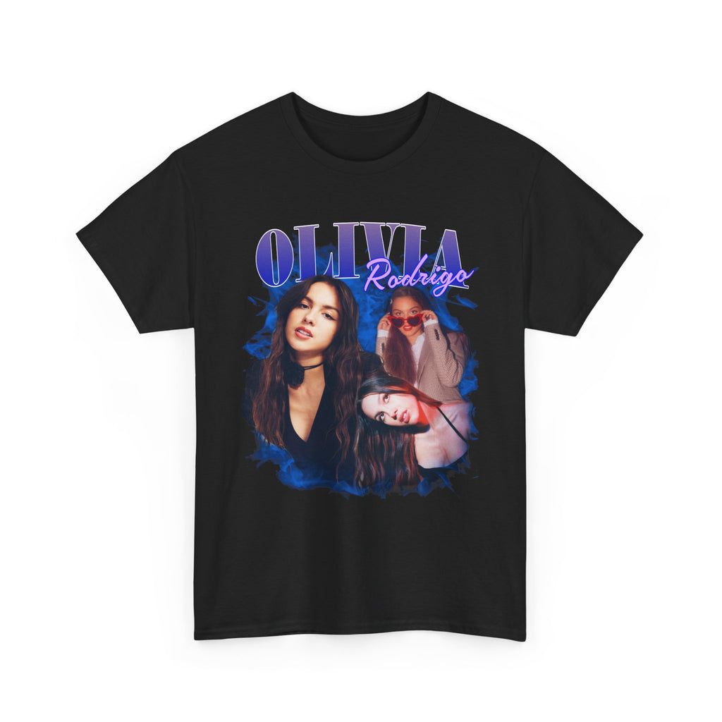 Olivia Rodrigo Graphic Tee — Retro Photo Collage Shirt