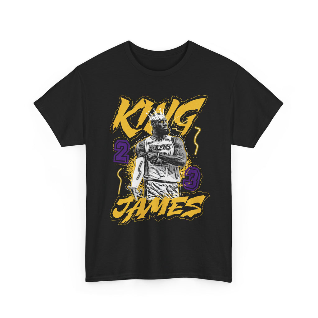 King James Basketball T-Shirt — LeBron 23 Tribute Tee
