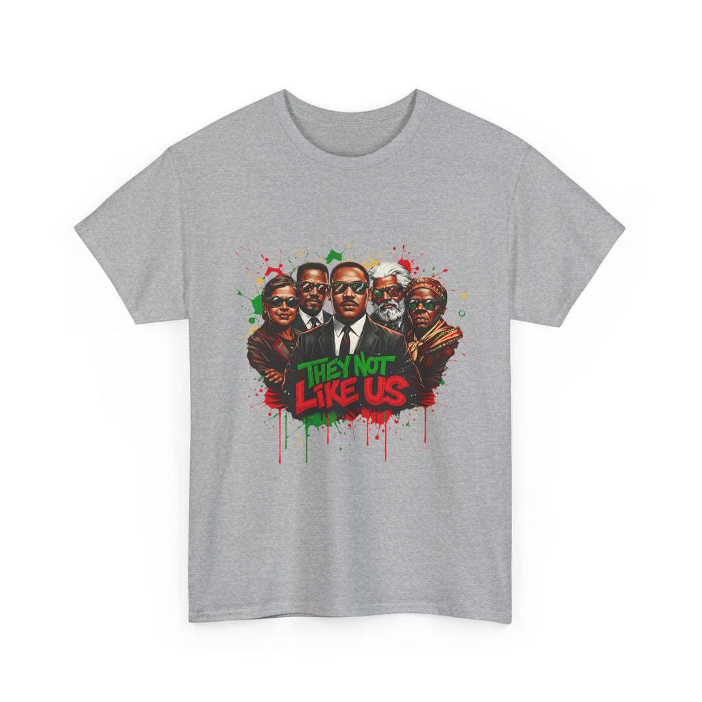 Black Leaders T‑Shirt — "They Not Like Us" Black Leaders Graphic Tee