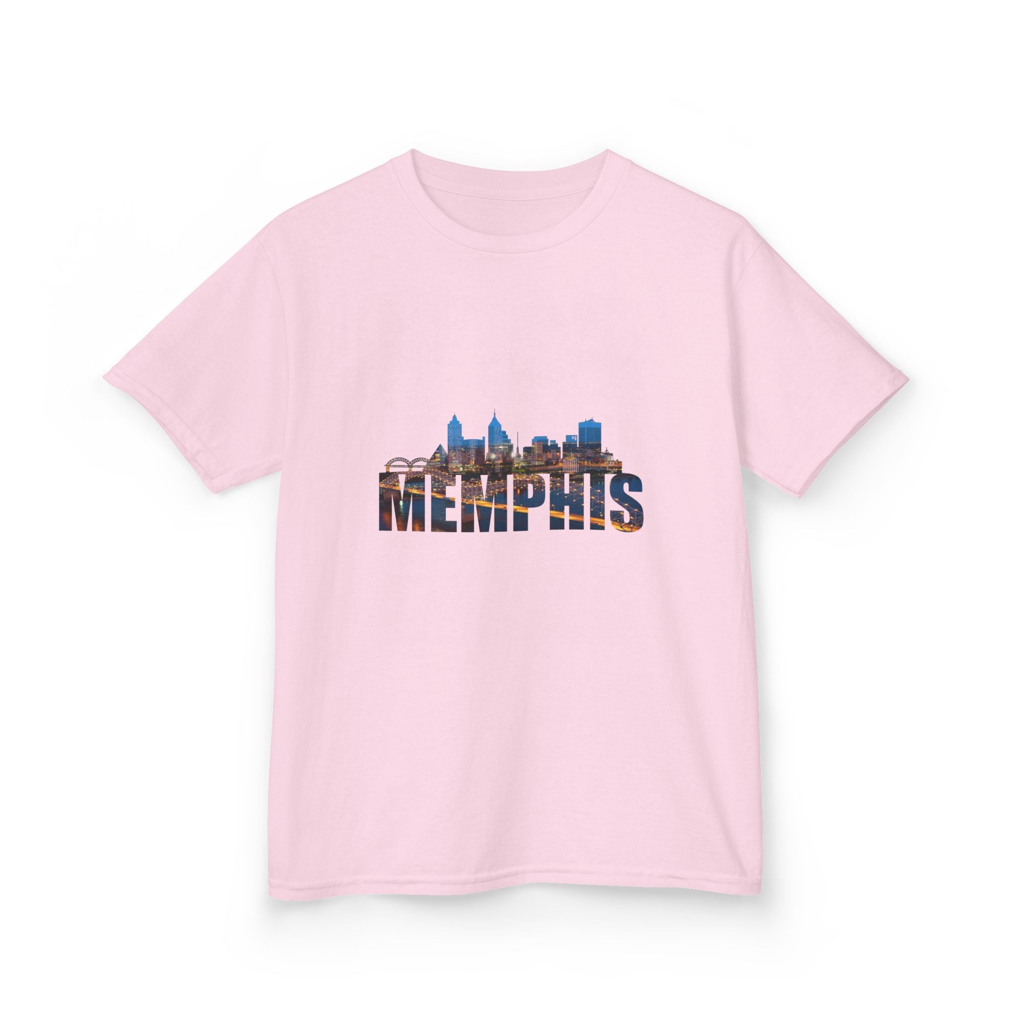 Kids Tee — Memphis Skyline Graphic T-Shirt
