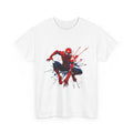 Spider-Man Action Pose T-Shirt — Splash Art Comic Tee