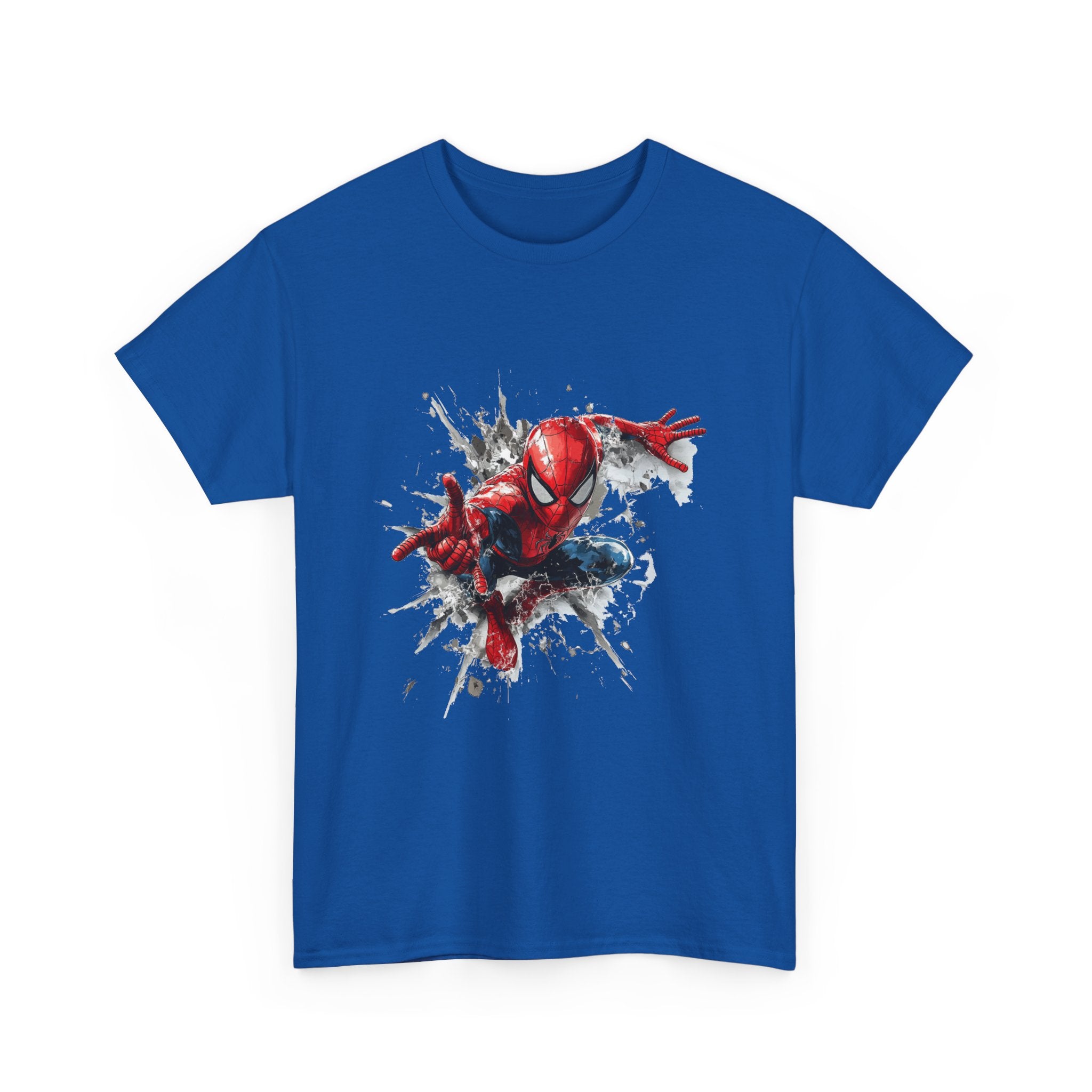 Spider-Man Action Pose T-Shirt — Kid & Adult Superhero Tee