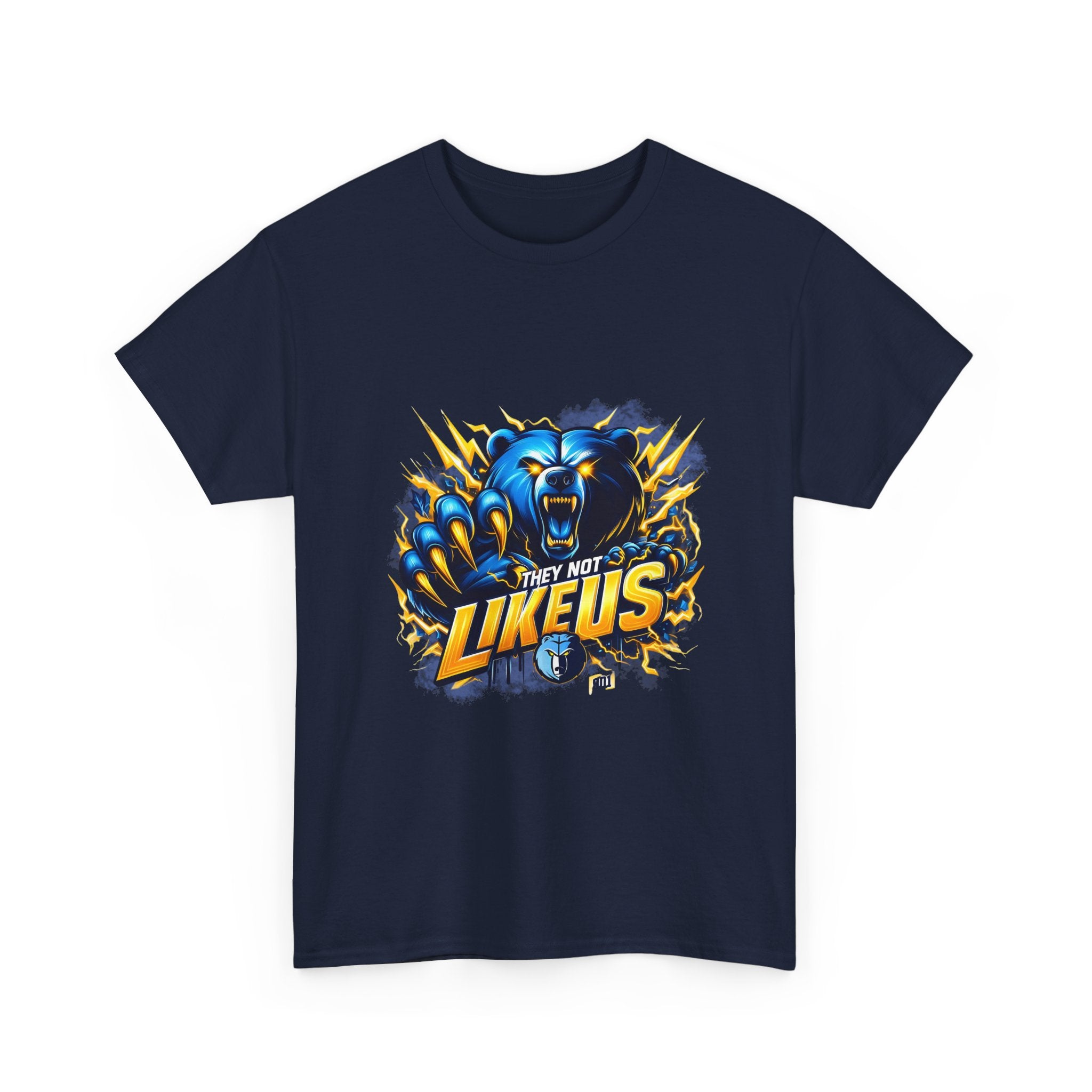 They Not Like Us Bear Graphic T-Shirt — Bold Streetwear Tee for Fans & Teams