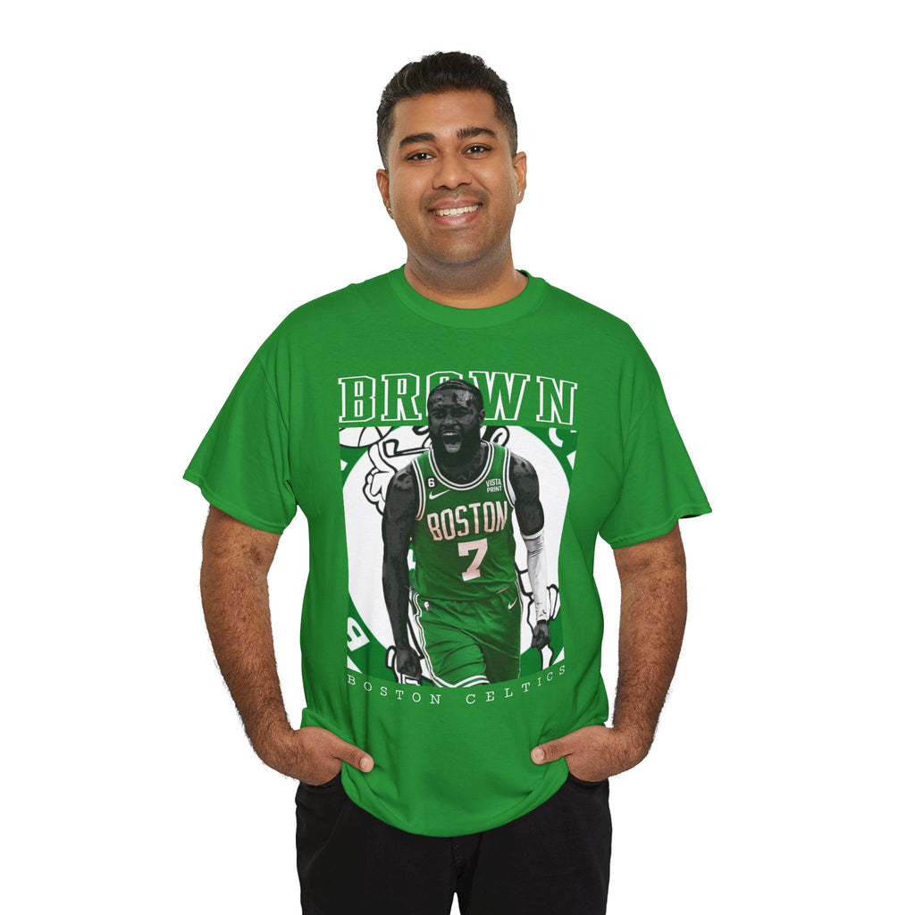 Celtics Brown #7 Basketball Tee — Boston Celtics Fan Shirt