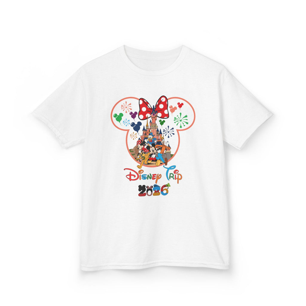 Kids Disney 2026 Minnie Mouse Ear T-Shirt