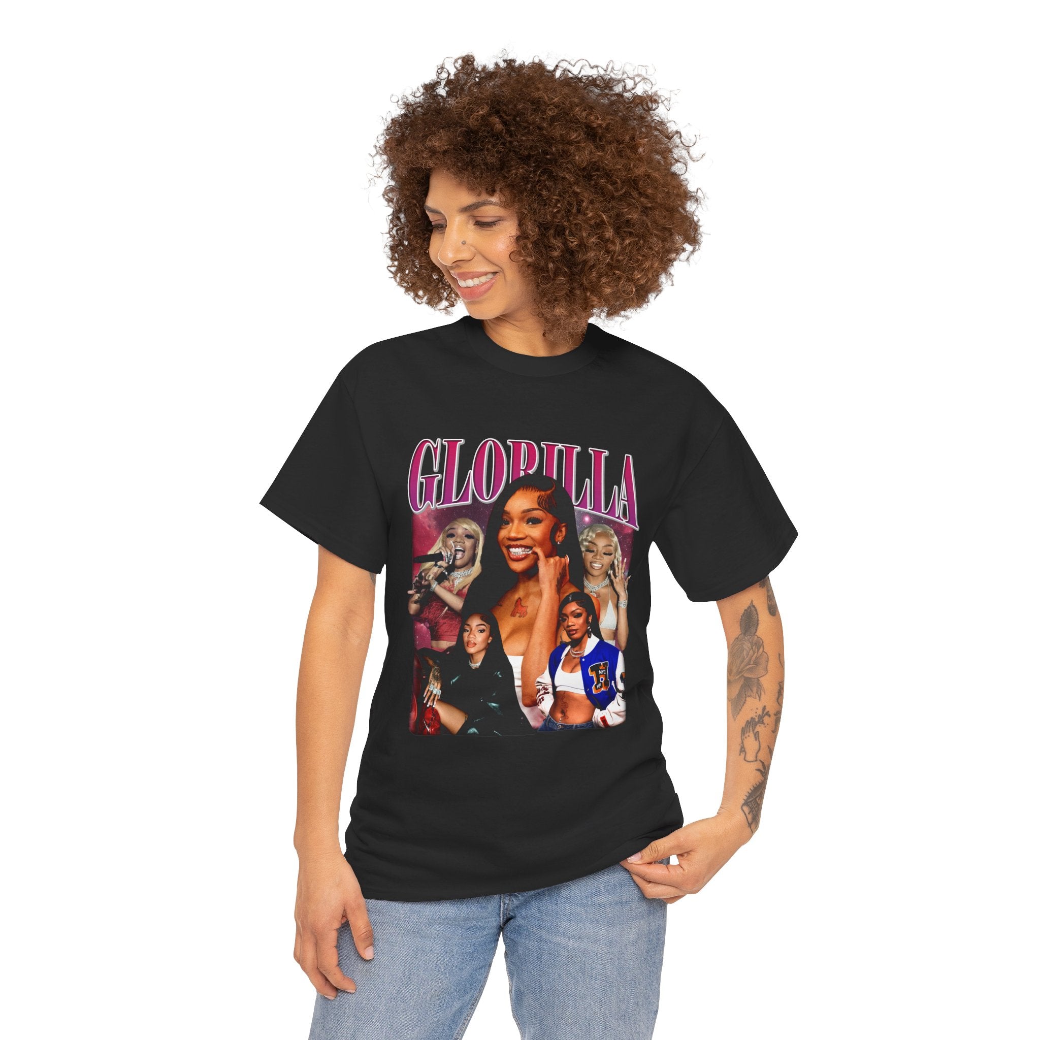 Gorilla Collage Graphic Tee