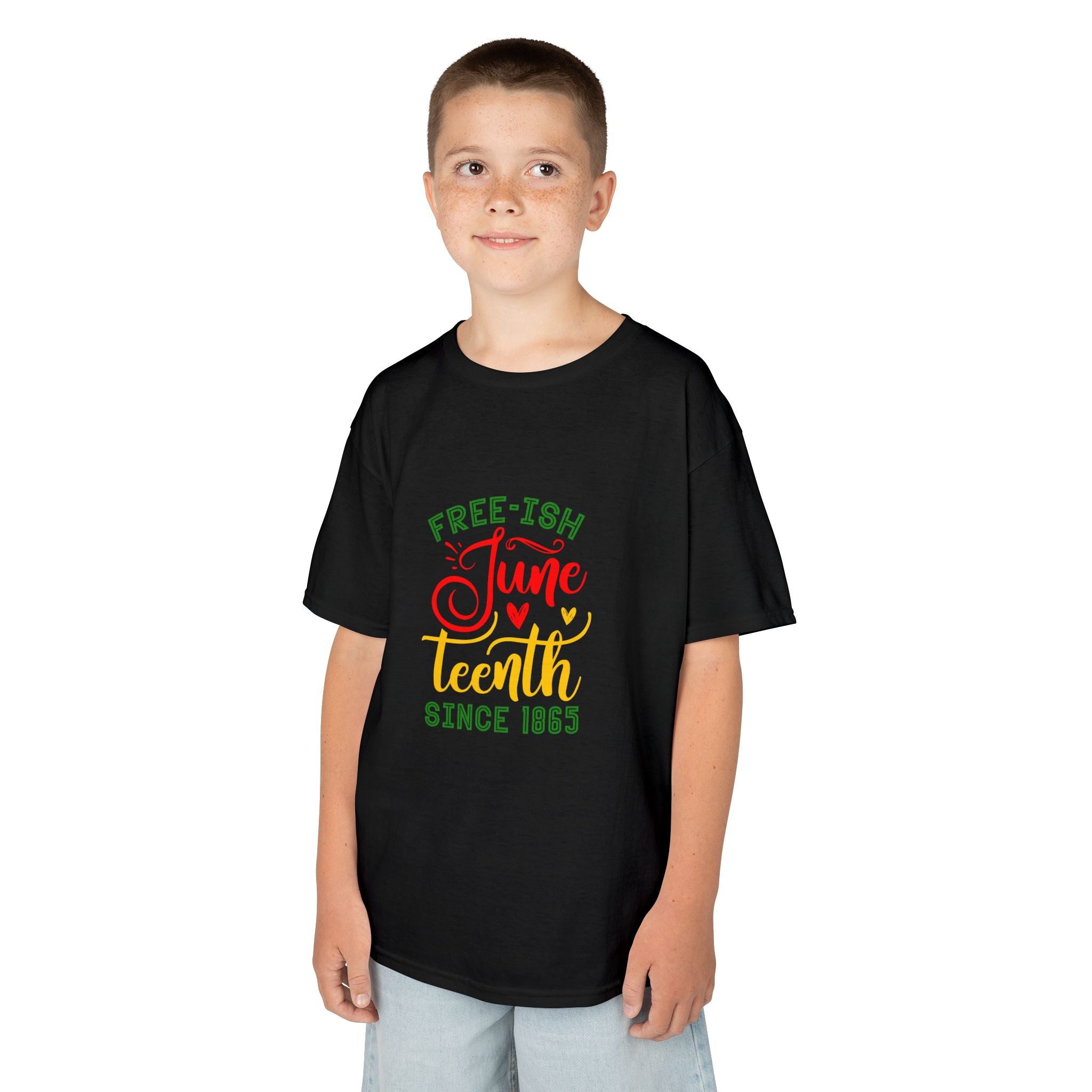 Juneteenth Kids T-Shirt – “Free-ish Juneteenth Since 1865” Celebratory Tee