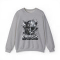 Raiders Graphic Sweatshirt — Silver Helmet & Raider Face Crewneck