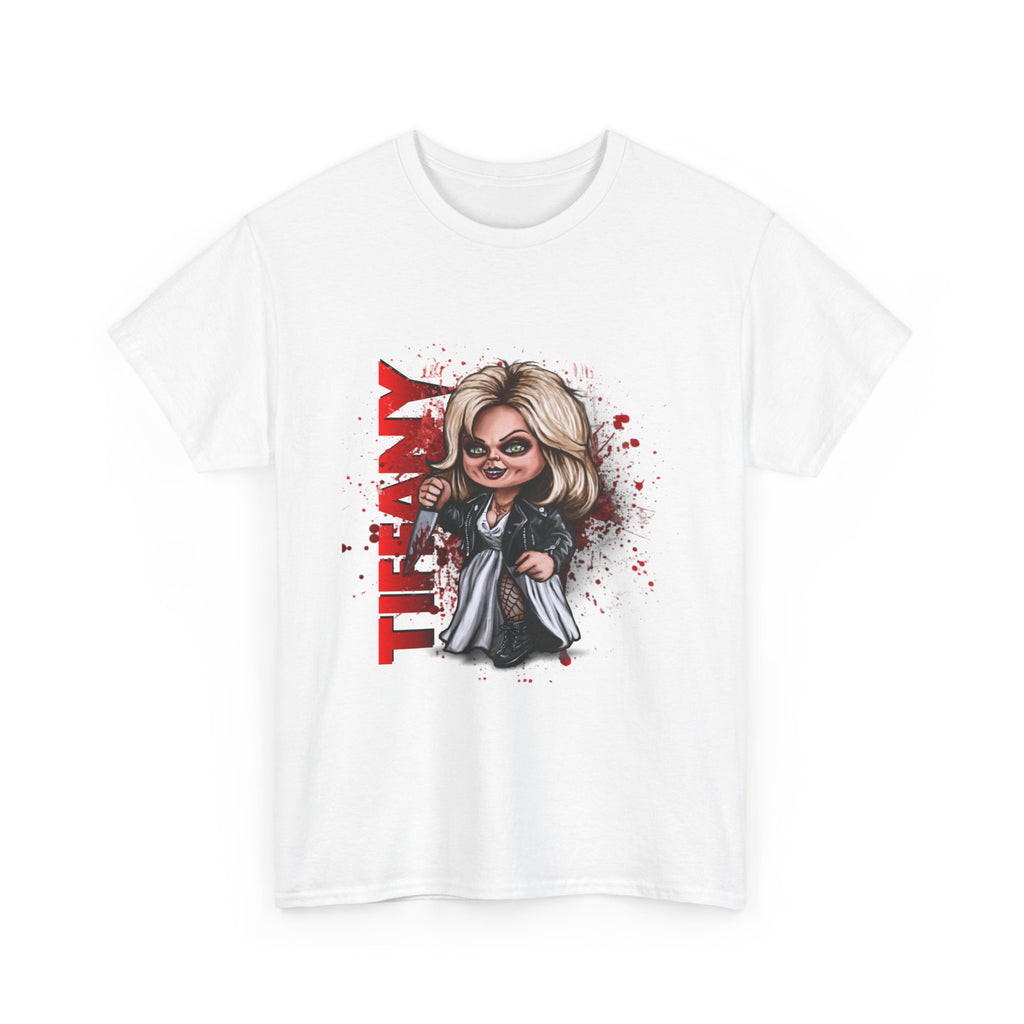 Tiffany Horror Character T-Shirt — Retro Chibi Slasher Tee