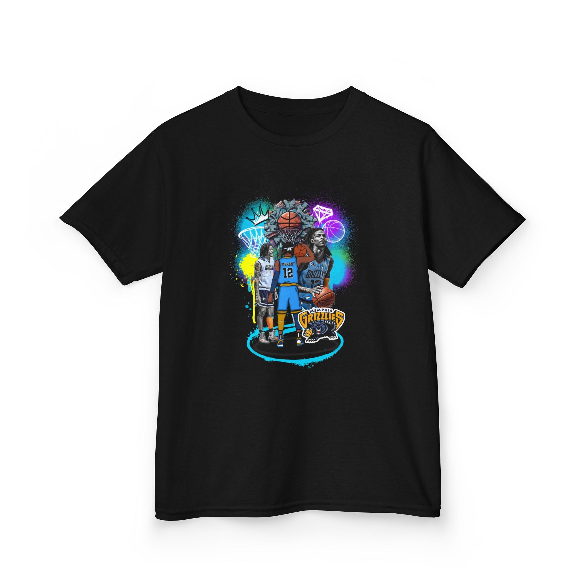 Kids Tee — Colorful Gamer Squad Graphic "Game On" Shirt