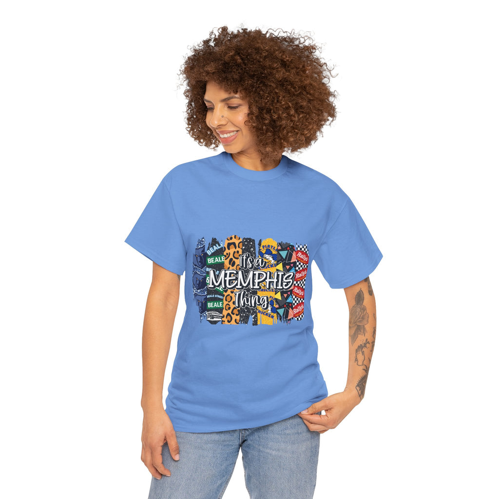 Memphis Collage T-Shirt — 'It's a Memphis Thing' Graphic Tee