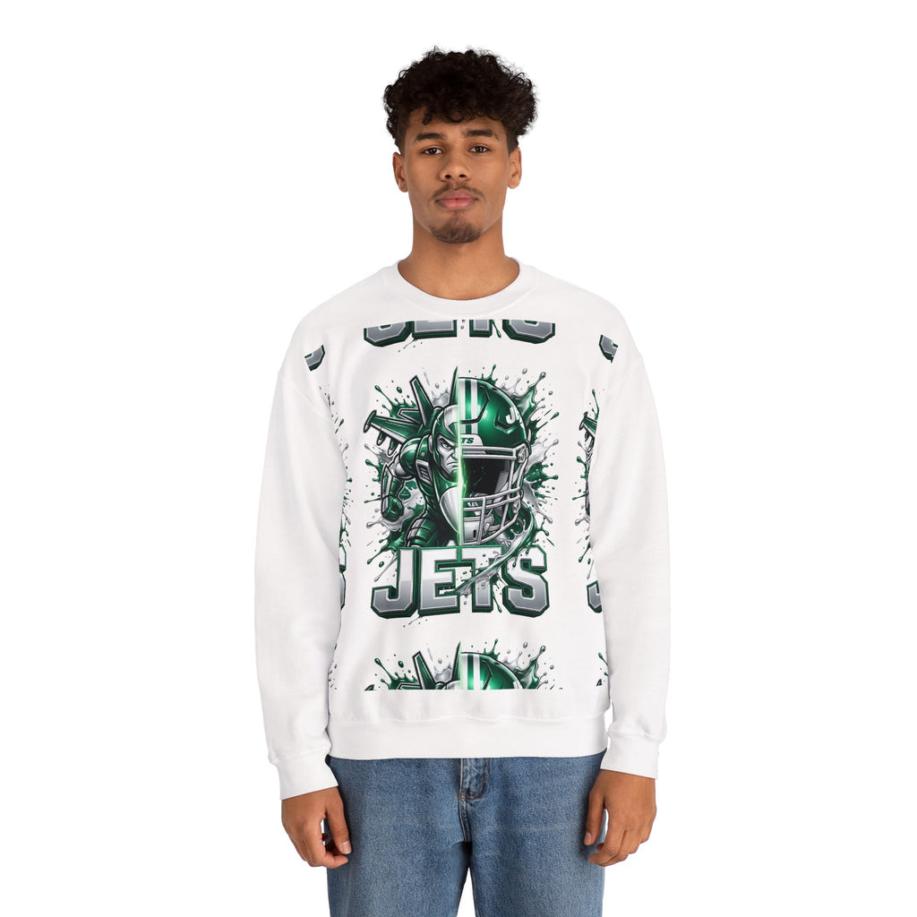 Jets Helmet Graphic Sweatshirt