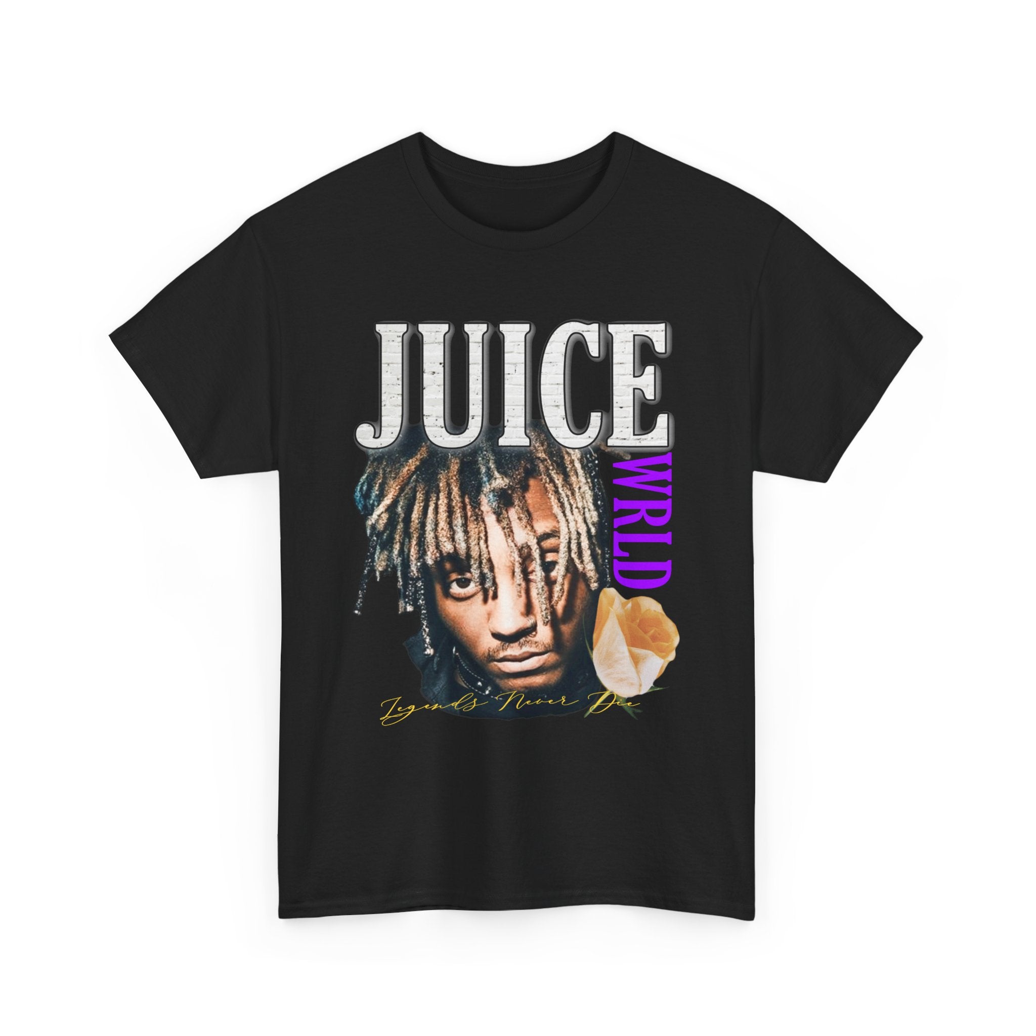 Juice WRLD Portrait Tee – Memorial Rapper Graphic Shirt