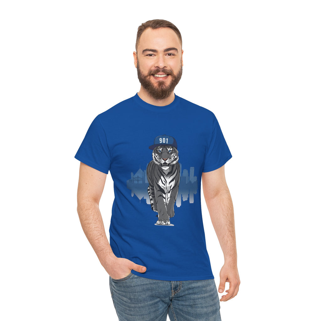 901 Tiger City Skyline T-Shirt — Streetwear Graphic Tee