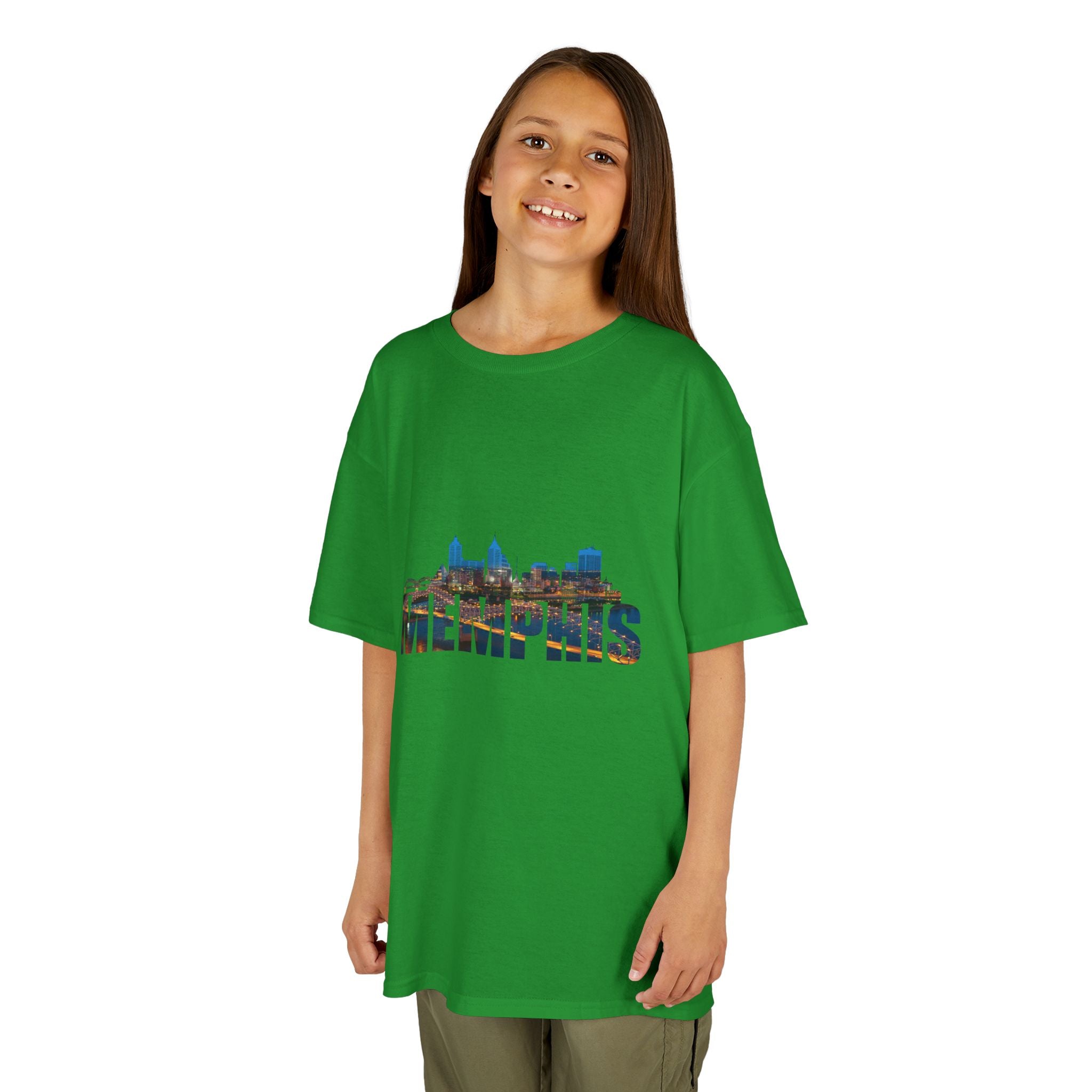 Kids Tee — Memphis Skyline Graphic T-Shirt