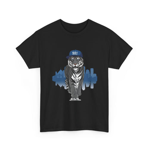 901 Tiger City Skyline T-Shirt — Streetwear Graphic Tee