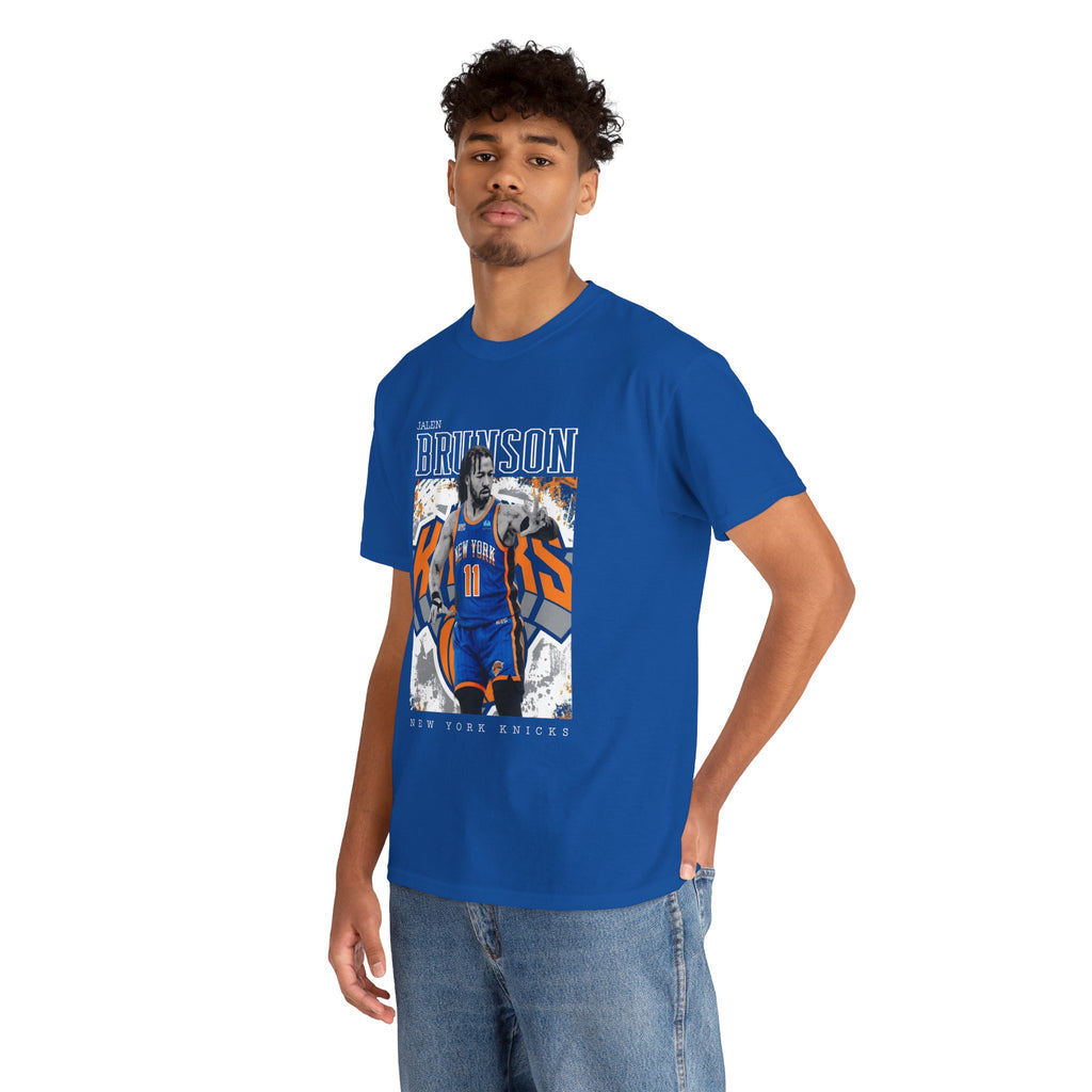 Jalen Brunson New York Knicks Graphic Tee — Men’s Basketball Fan Shirt