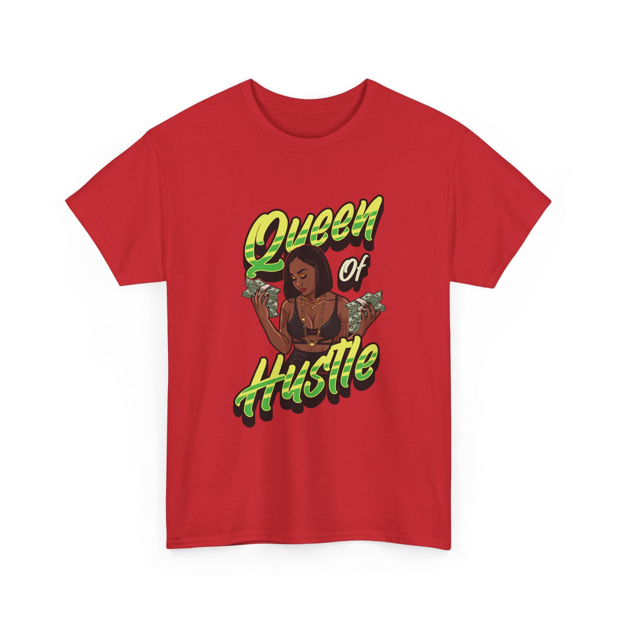 Queen of Hustle T-Shirt — Empowering Streetwear Tee