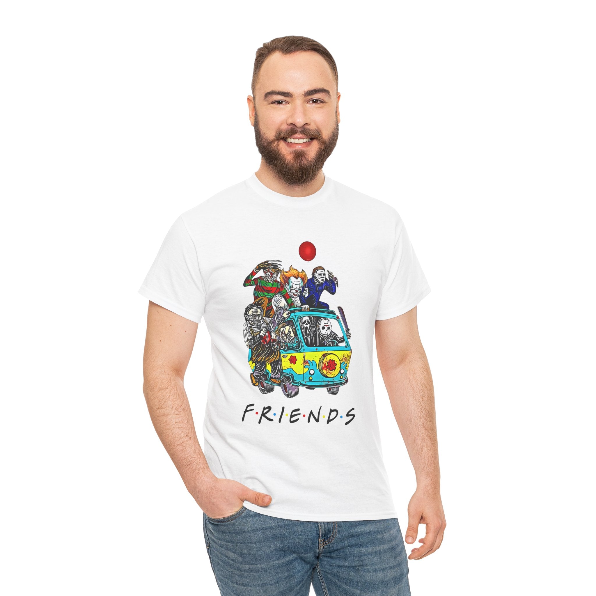 Iconic Horror Friends Graphic Tee