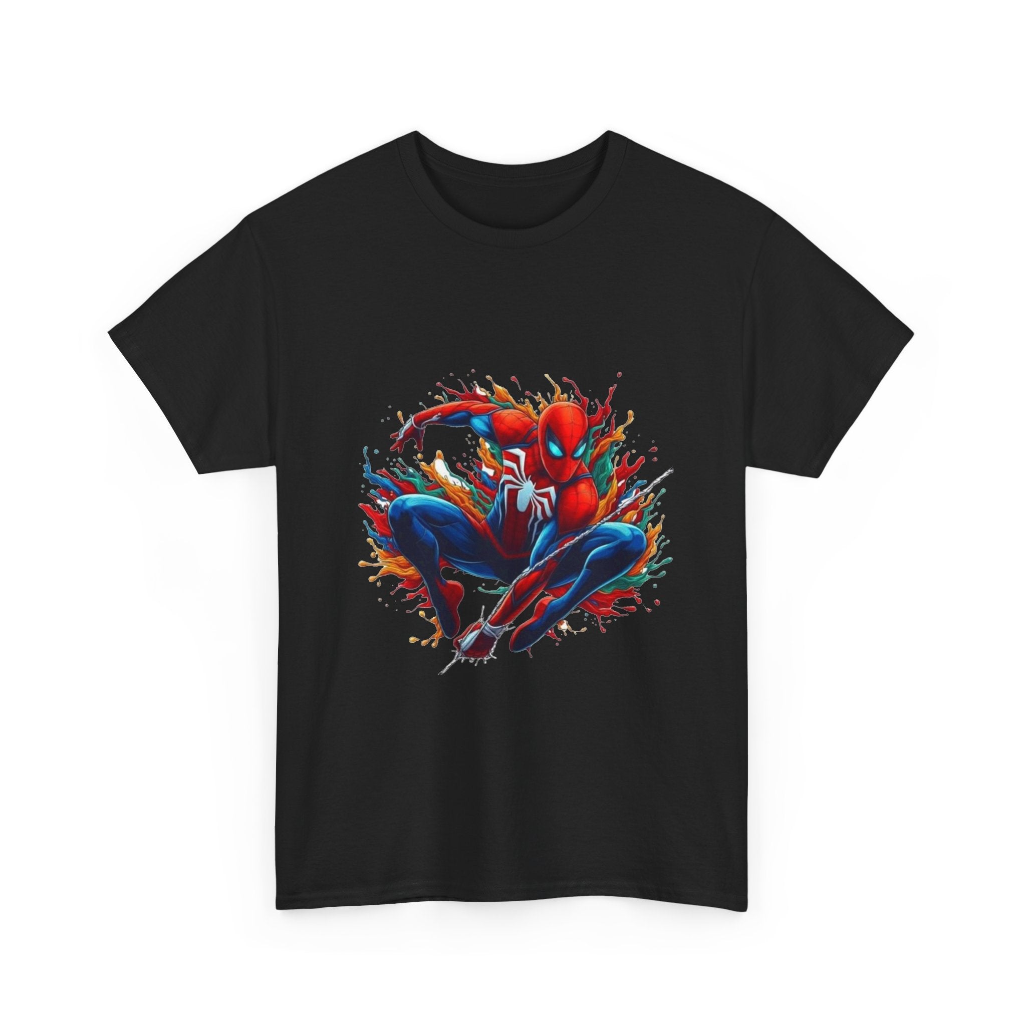 Spider-Man T-Shirt — Dynamic Comic Style Web-Slinger Graphic Tee