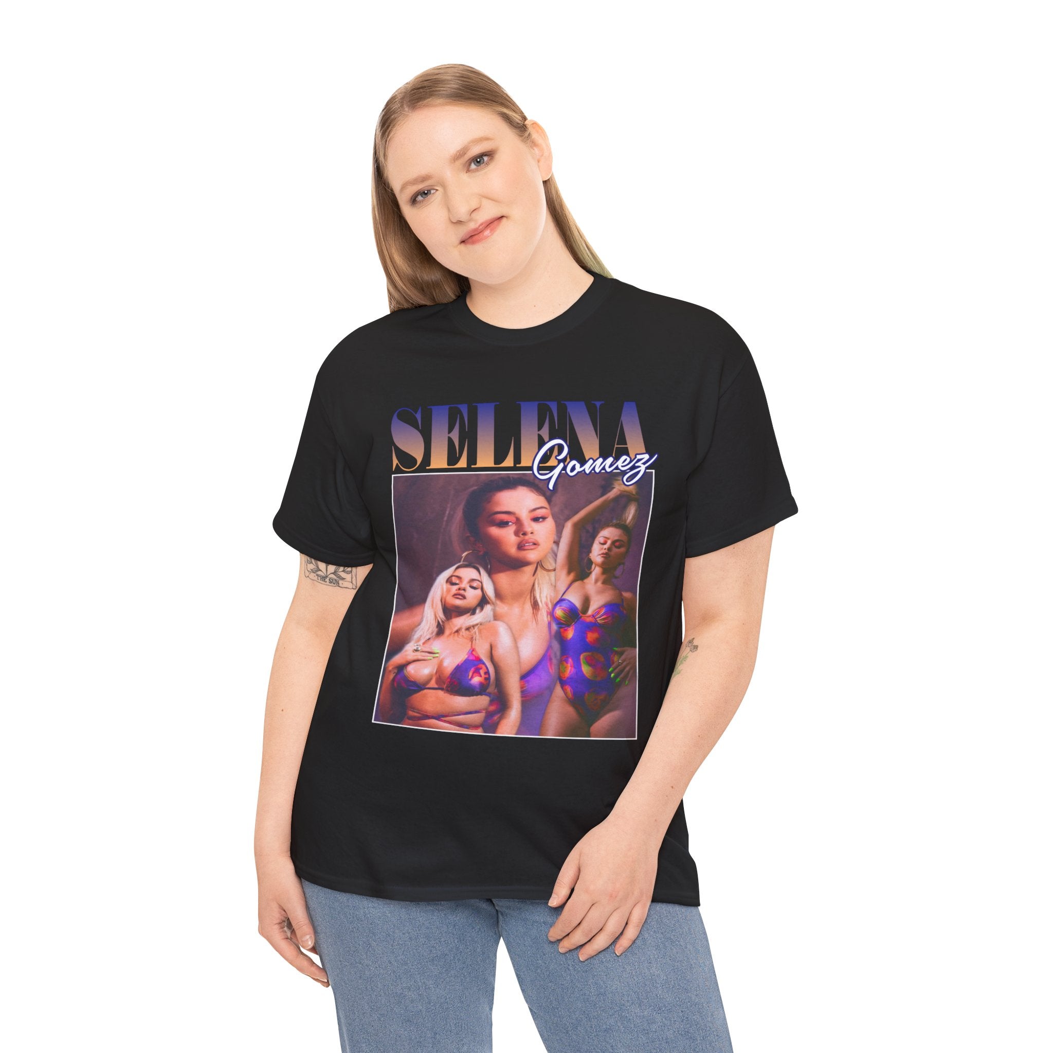 Graphic Tee — Vintage Pop Star Portrait Shirt