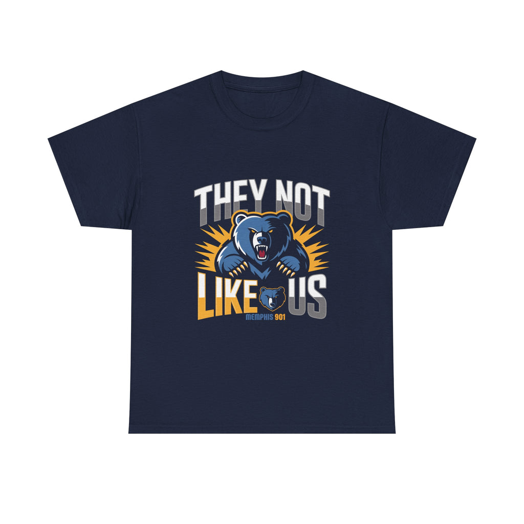 They Not Like Us T-Shirt — Memphis Grizzlies Inspired Bear Graphic Tee
