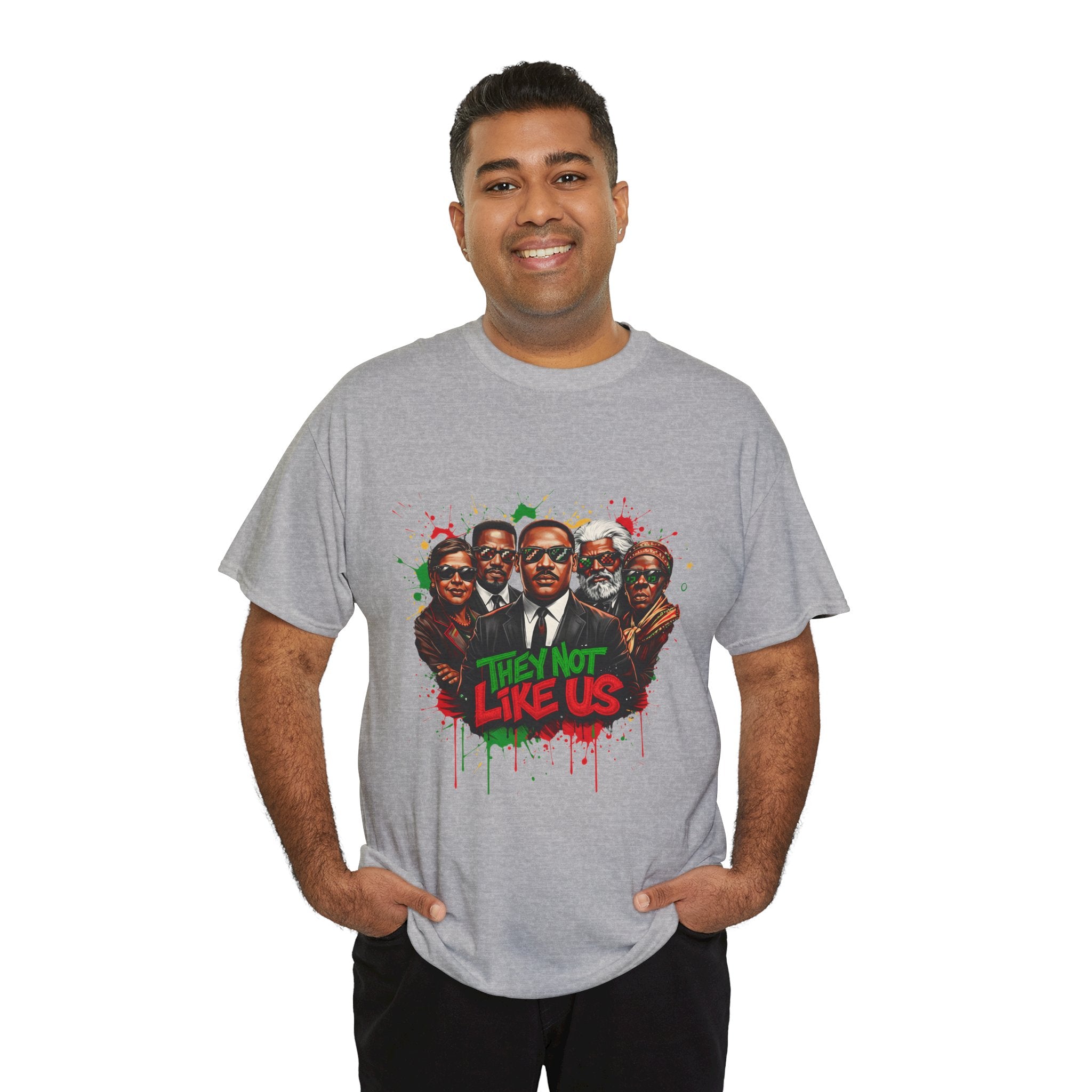 Black Leaders T‑Shirt — "They Not Like Us" Black Leaders Graphic Tee