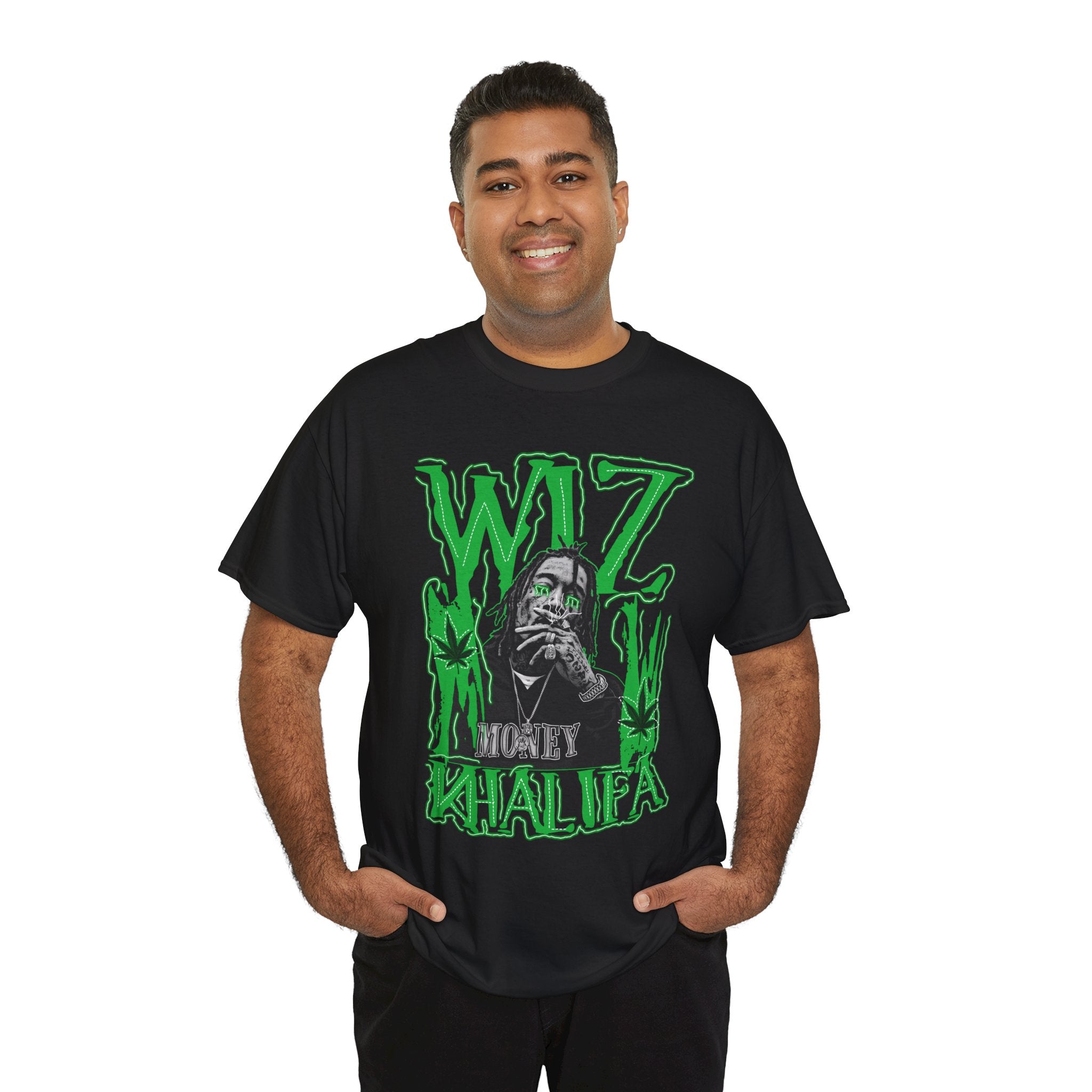 Wiz Khalifa Green Smoke Graphic Tee