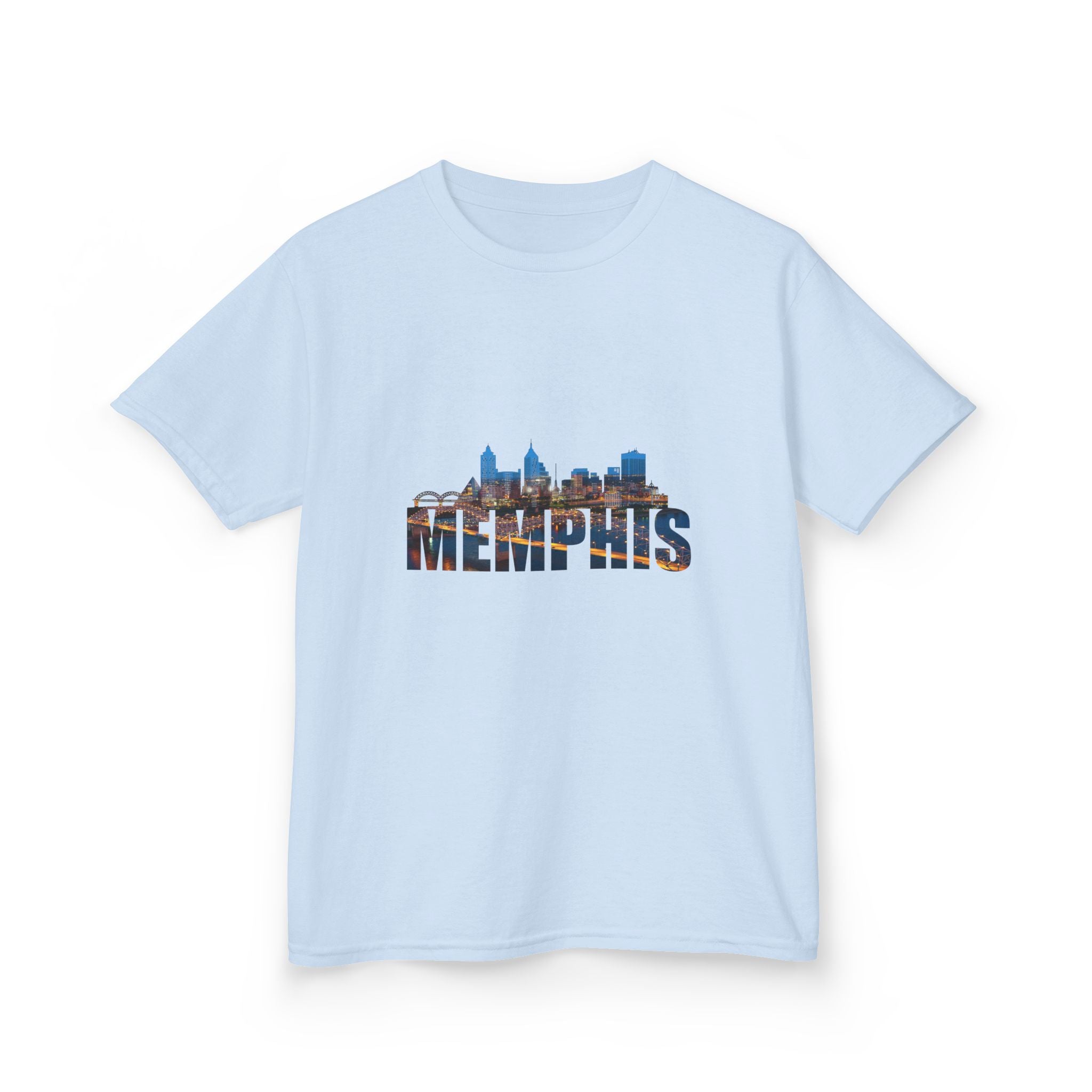 Kids Tee — Memphis Skyline Graphic T-Shirt