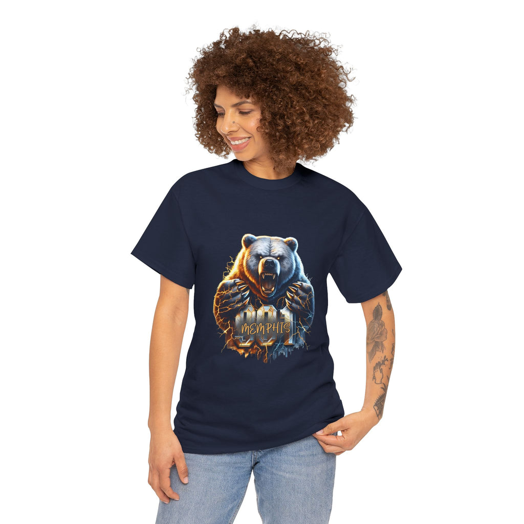 Bear Graphic Tee — Fierce Grizzly Design | Wildlife Nature Shirt