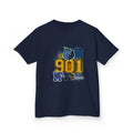 Kids Tee — '901' Memphis Pride Graphic Shirt for Children