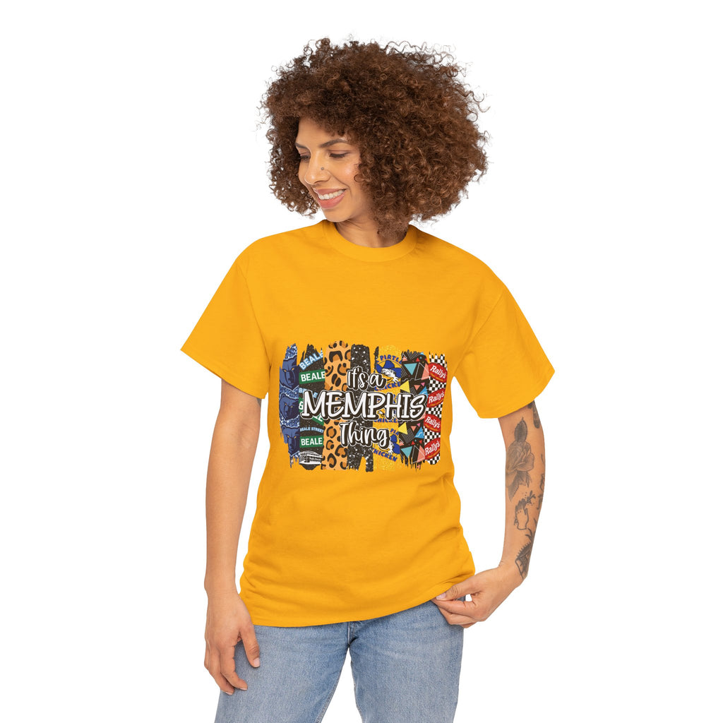 Memphis Collage T-Shirt — 'It's a Memphis Thing' Graphic Tee